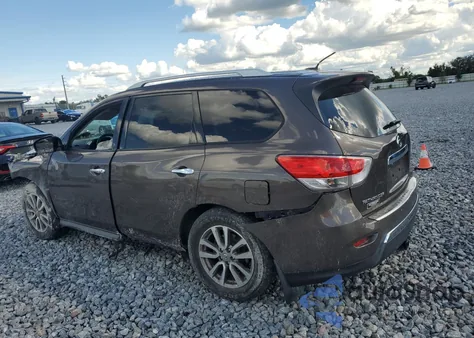 2015 Nissan Pathfinder S z USA, uszkodzony, nr VIN 5N1AR2MN7FC717123